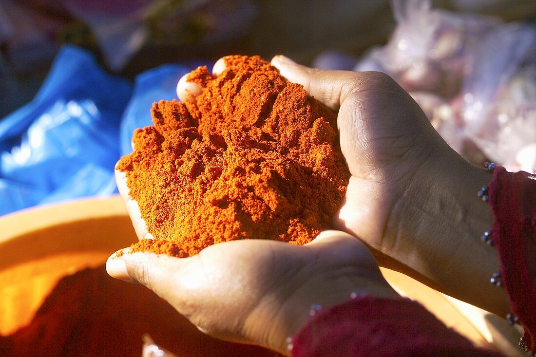 Corante (spice, mainly used for colouring, Conde, Brazil)