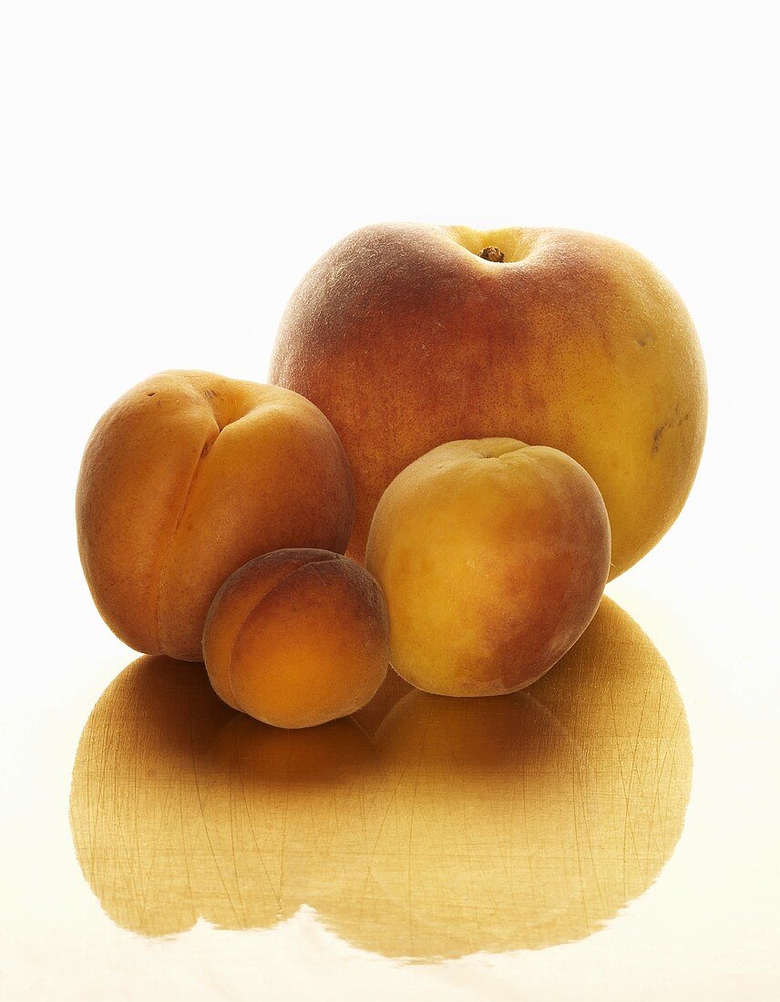 Peach and apricots