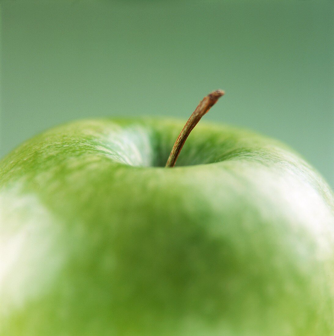 A green apple