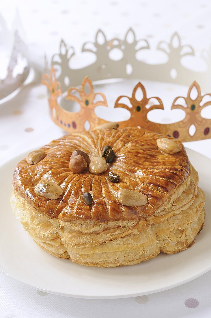 Galette des Rois (Dreikönigskuchen, Frankreich)