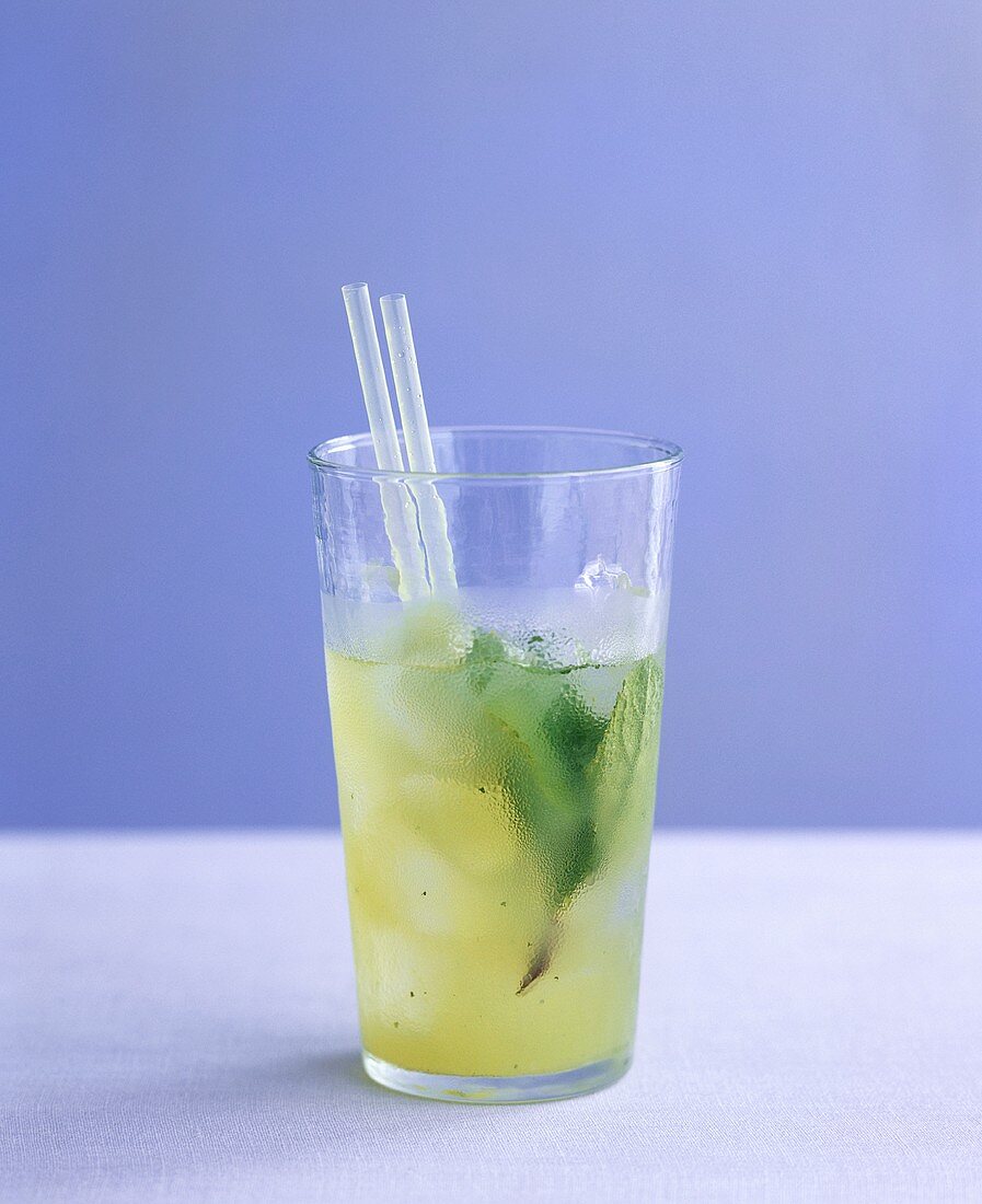 Cocktail with mint
