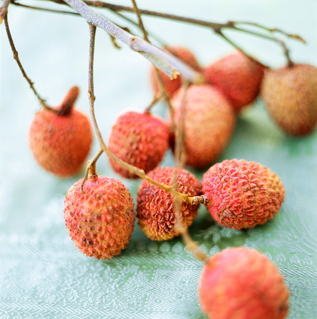 Several Lychee Fruit