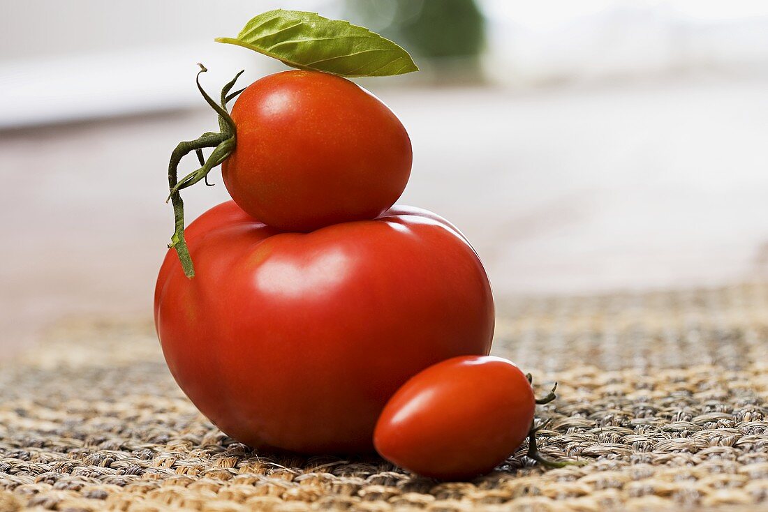 Stack of tomatoes