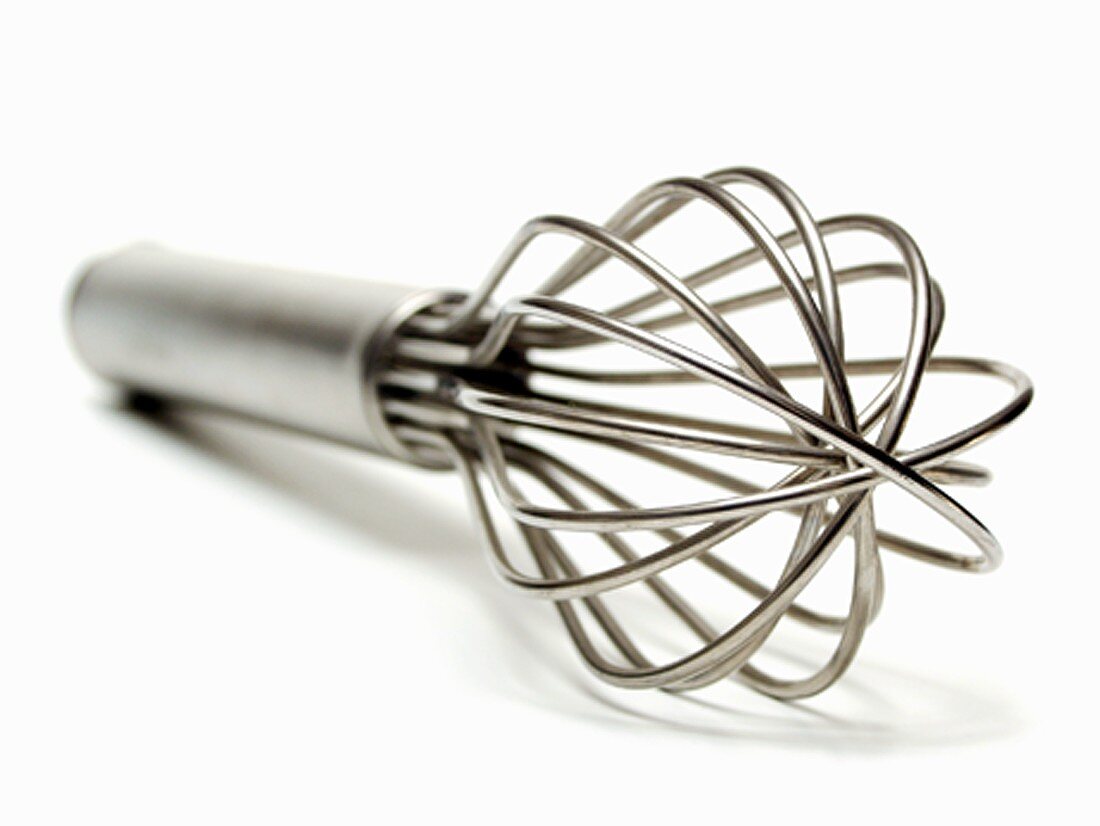 Whisk (at an angle, from the side)