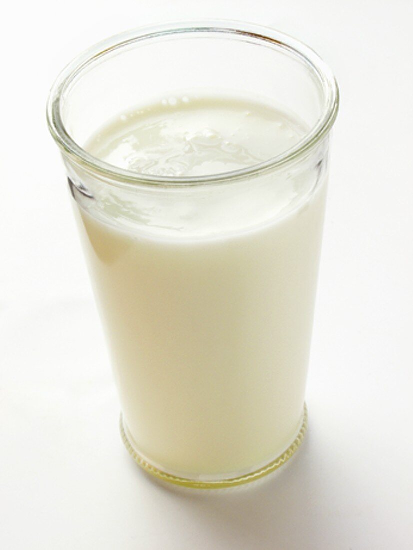 Buttermilch im Glas