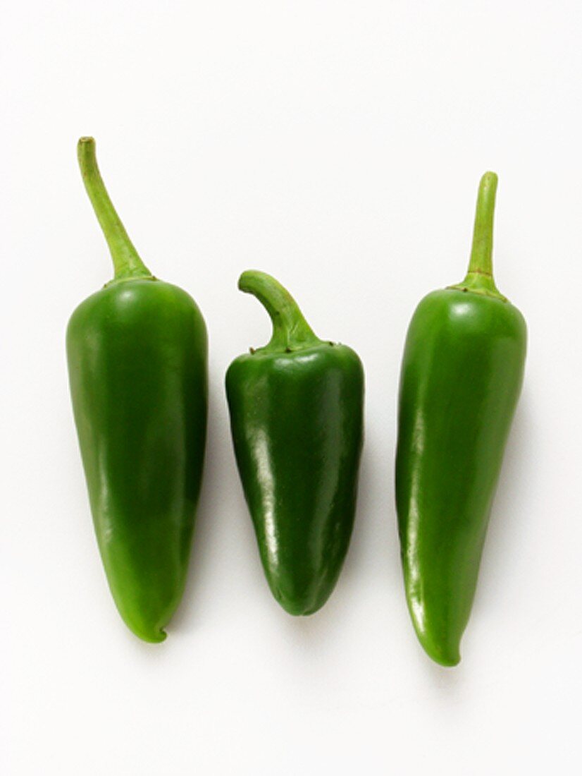 Green chili peppers (Jalapeno)