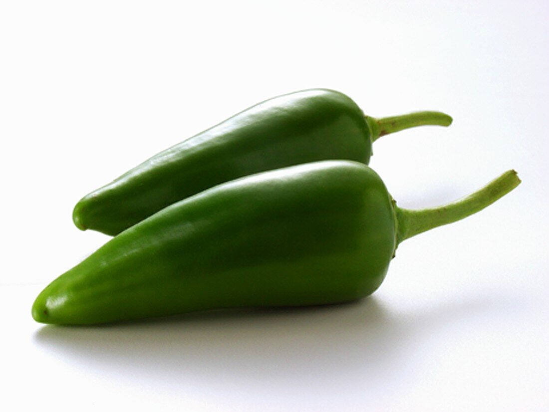 Grüne Chilischoten (Jalapeno Peppers)