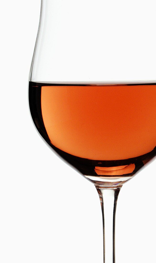 Rosé wine glass
