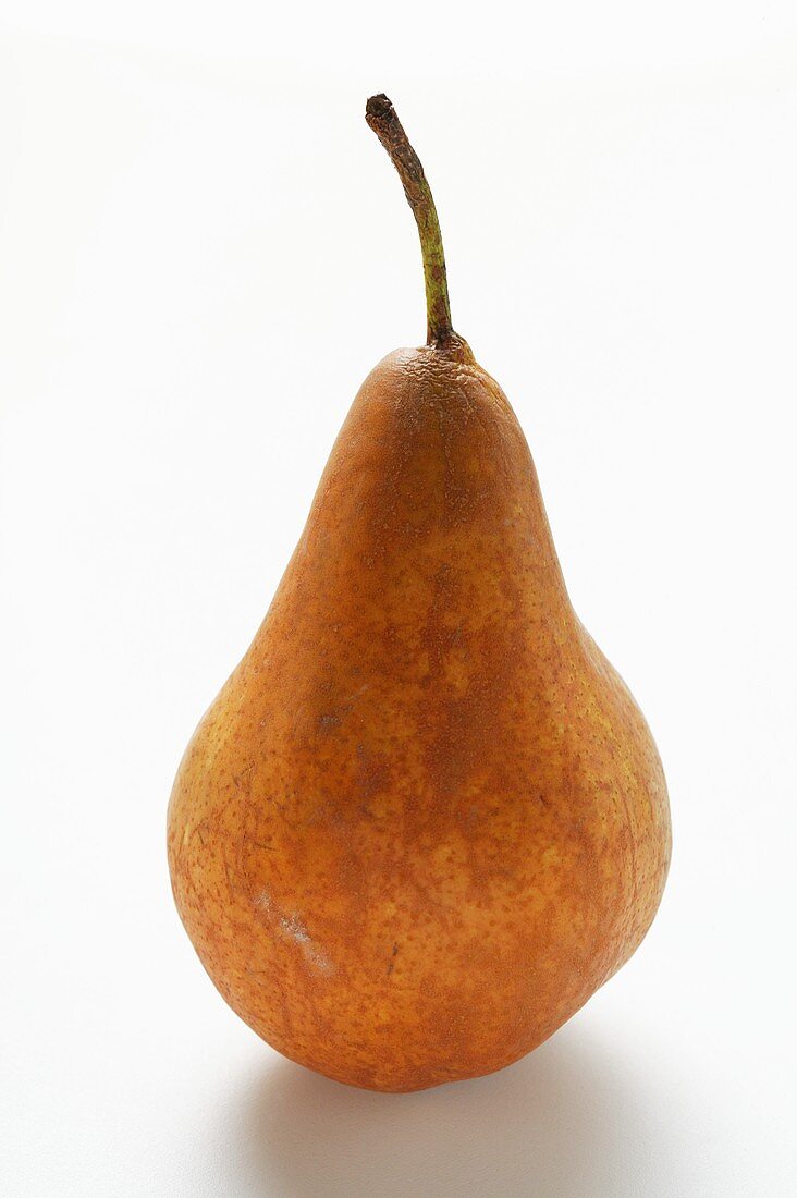 Fresh pear with stalk
