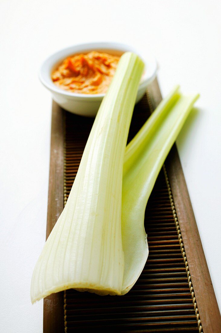 Celery and dip