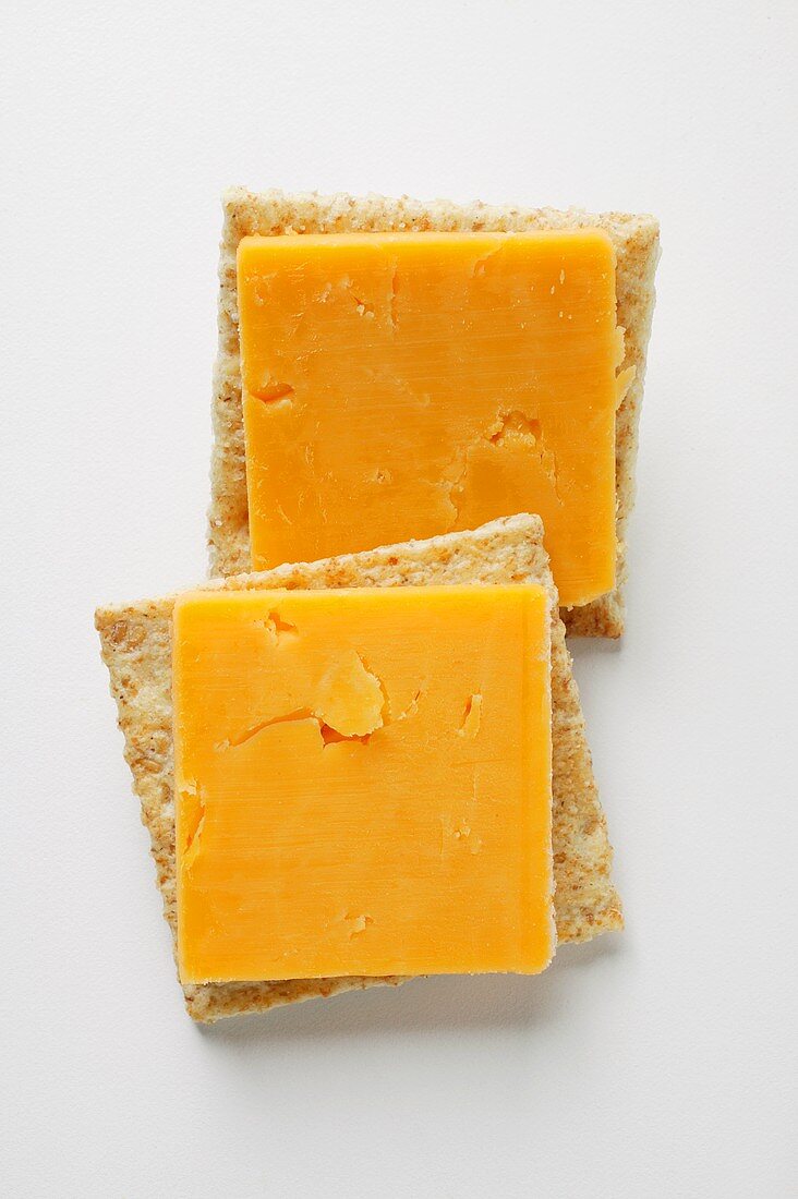 Cracker with Extra Sharp Cheddar