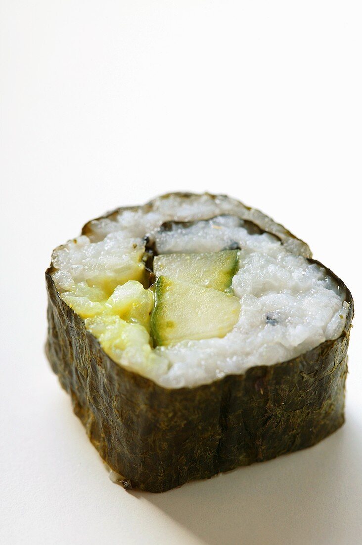 Maki sushi with cucumber