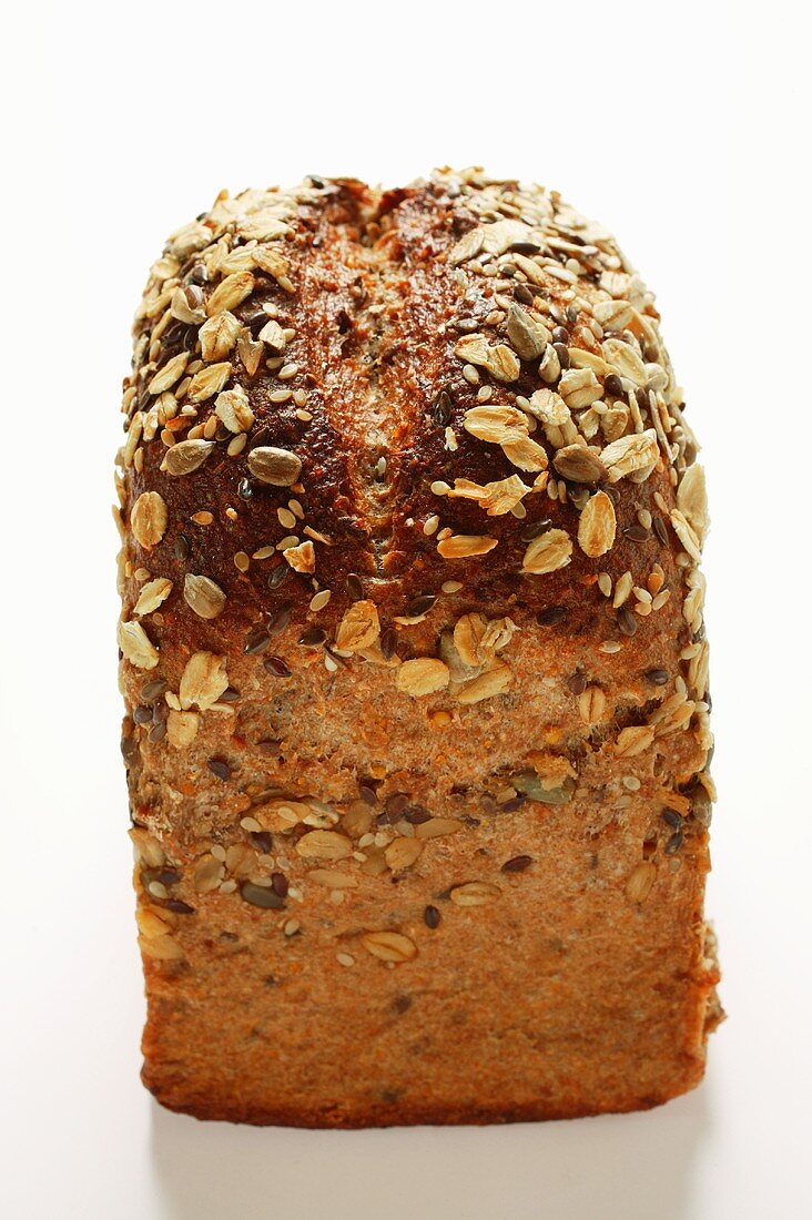 Wholemeal bread with rolled oats