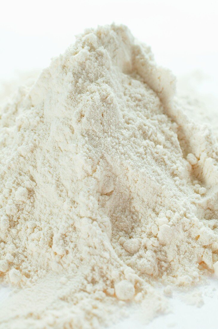 A heap of flour