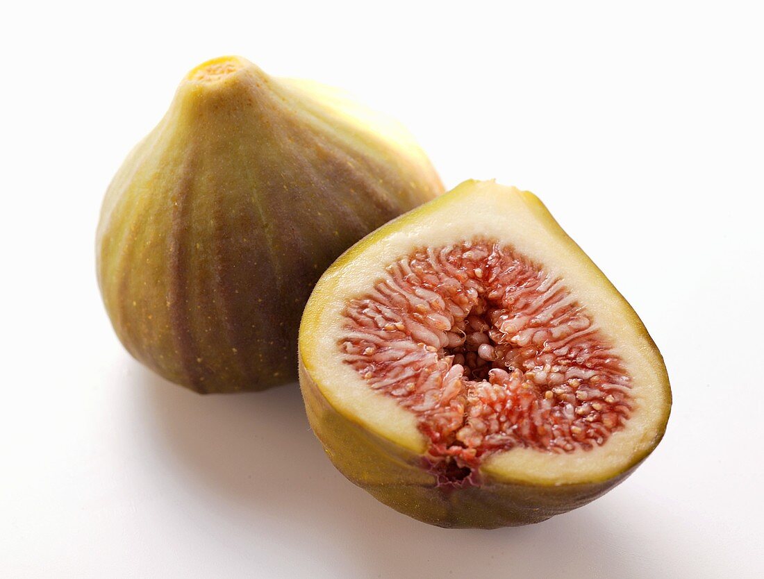 Whole fig and half a fig