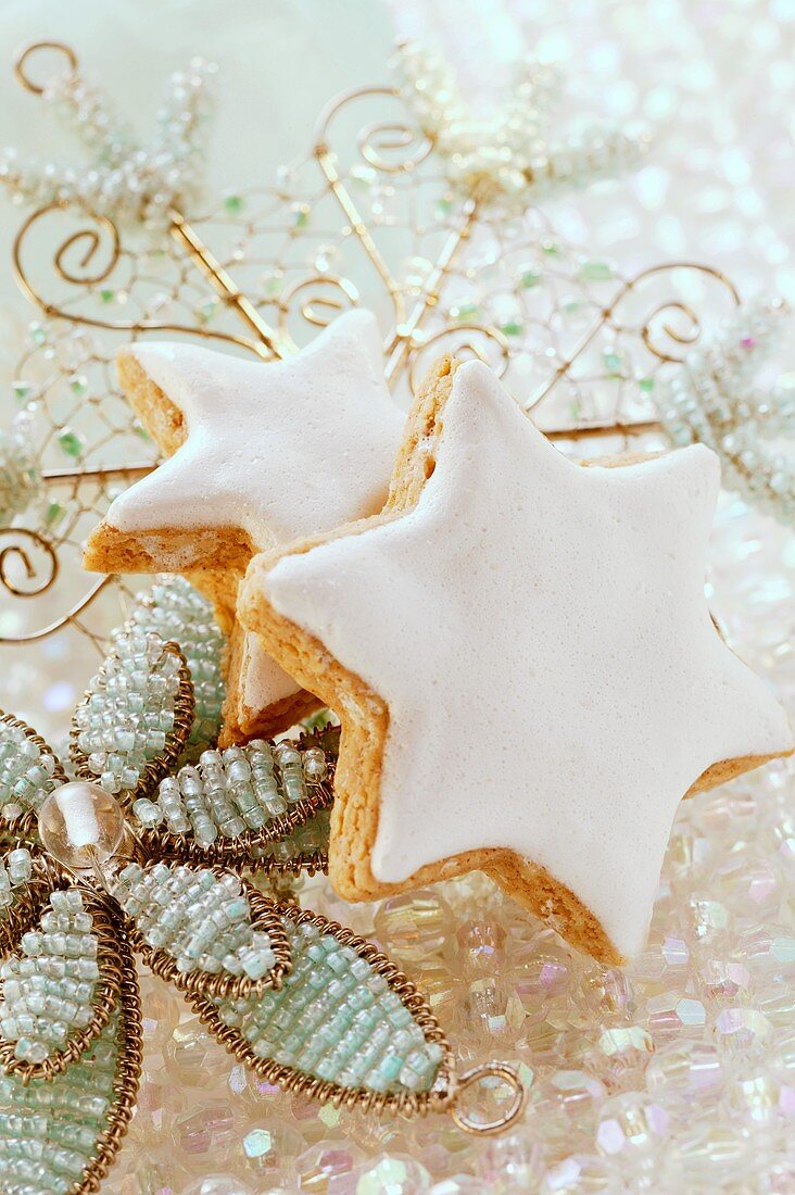 Christmas tree ornament and cinnamon stars