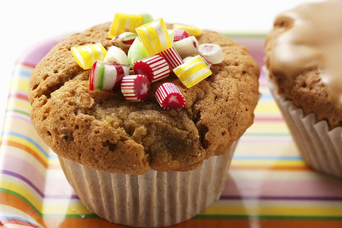 Muffin mit Candies