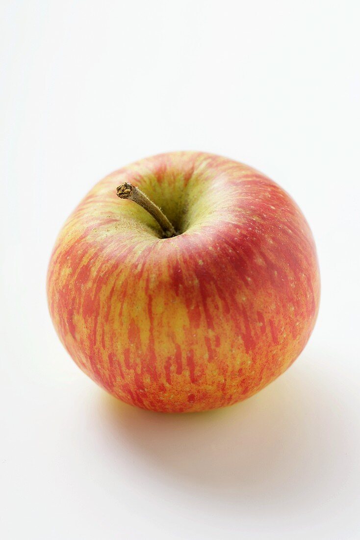 Ein frischer Apfel (Idared)