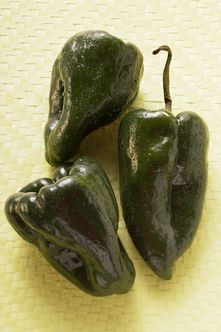 Small peppers (Poblano from Mexico)