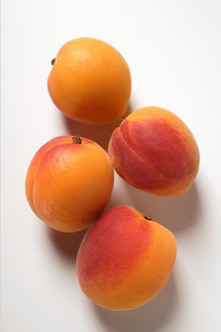 Four apricots