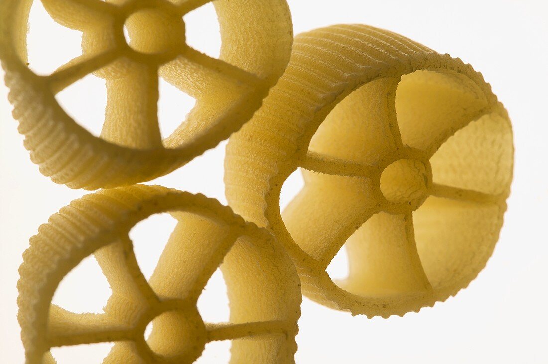 Three pasta wheels (detail)
