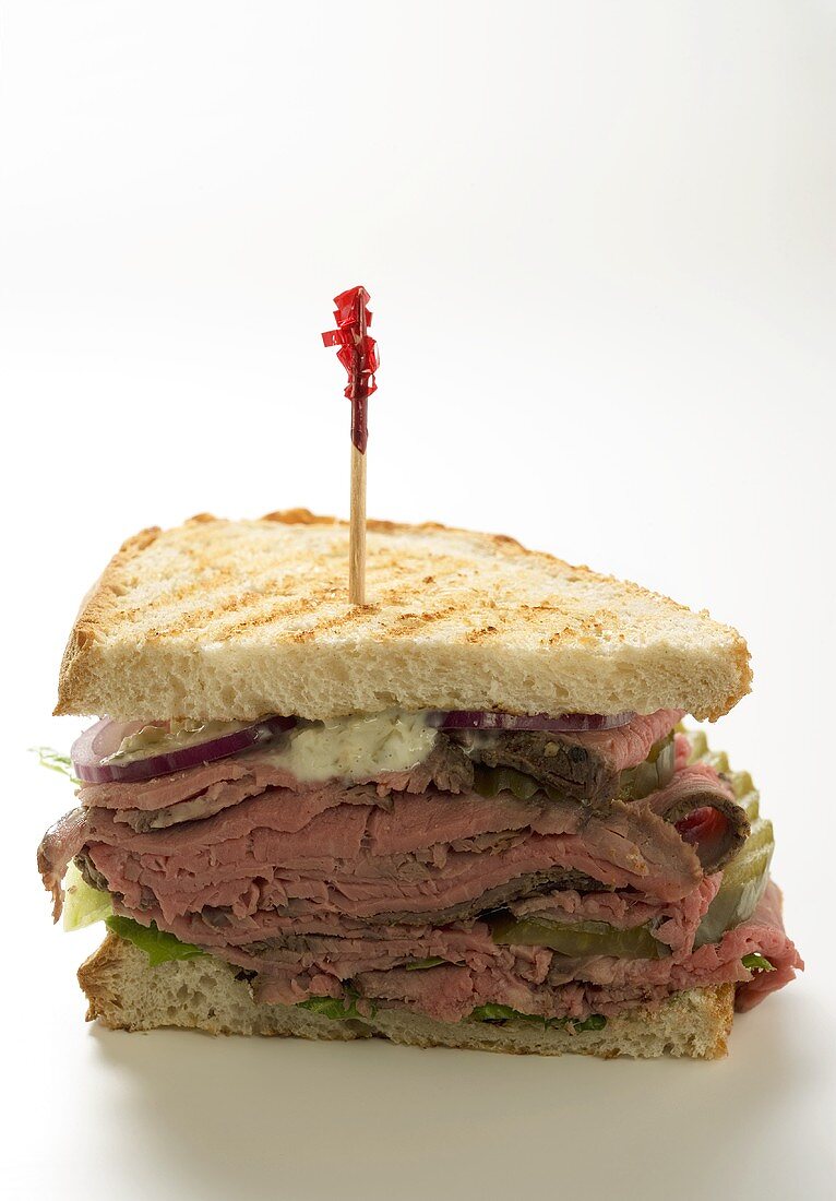 Roast beef sandwich