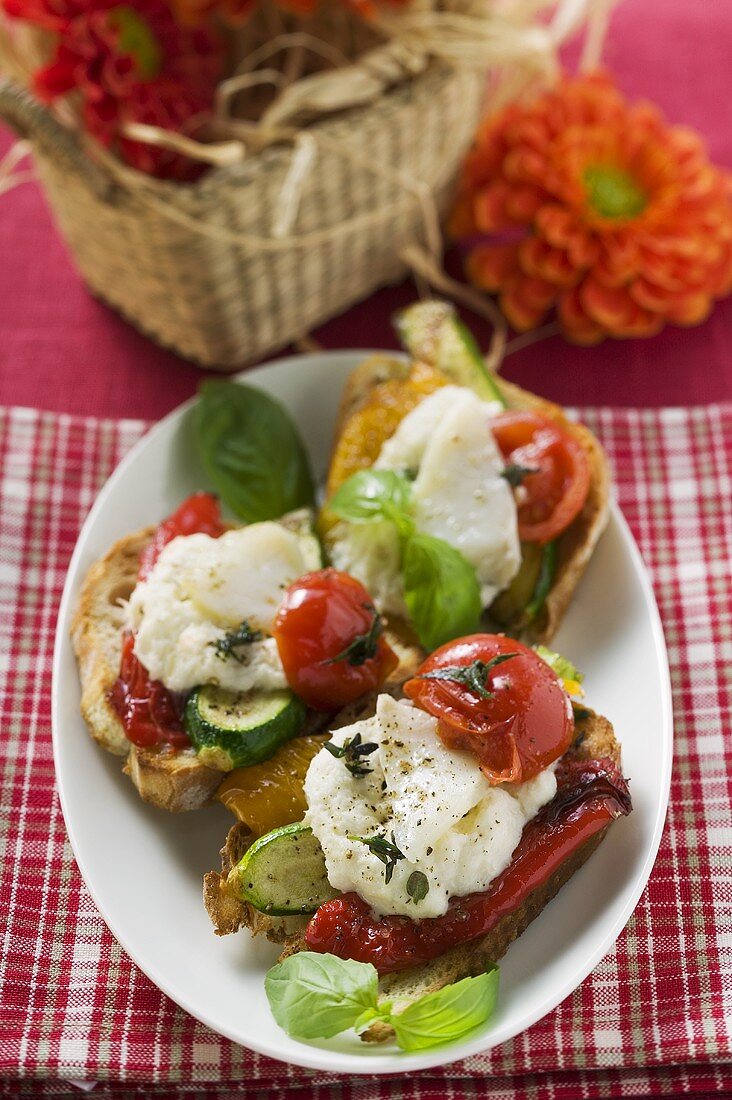 Antipasti with stockfish (Italy)