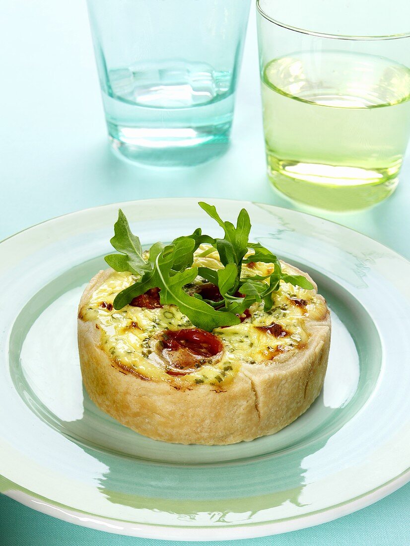 Goat's cheese tartlet