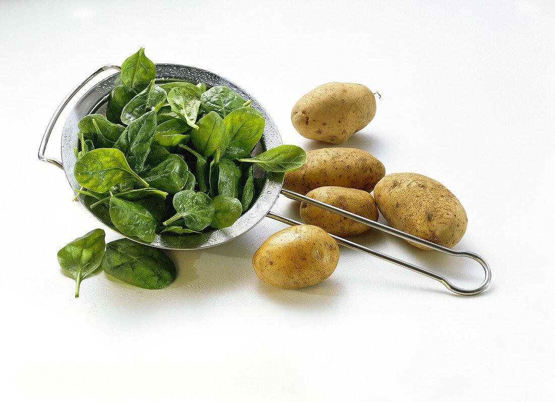 Spinach & Potatoes