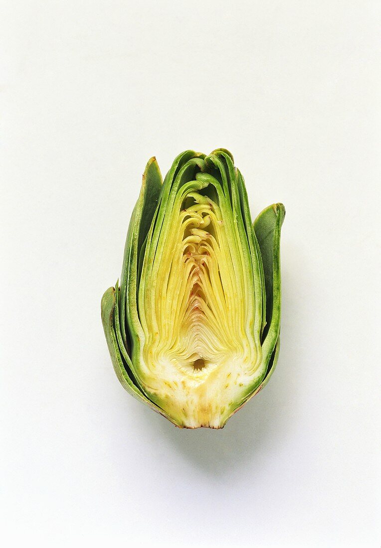 Half an artichoke