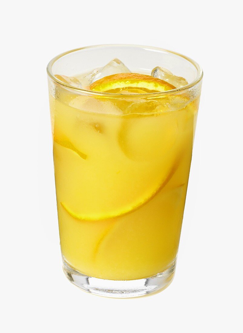 Brass Monkey (cocktail of orange juice, vodka and rum)