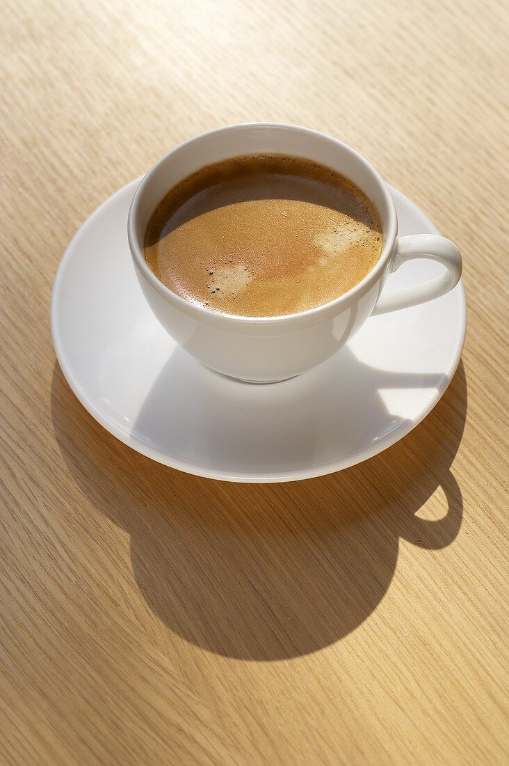 A cup of caffè crema