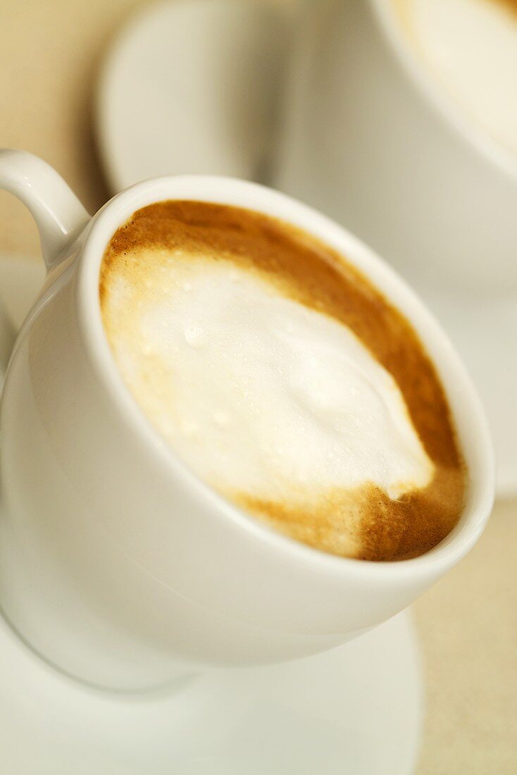 Cappuccino (close-up)