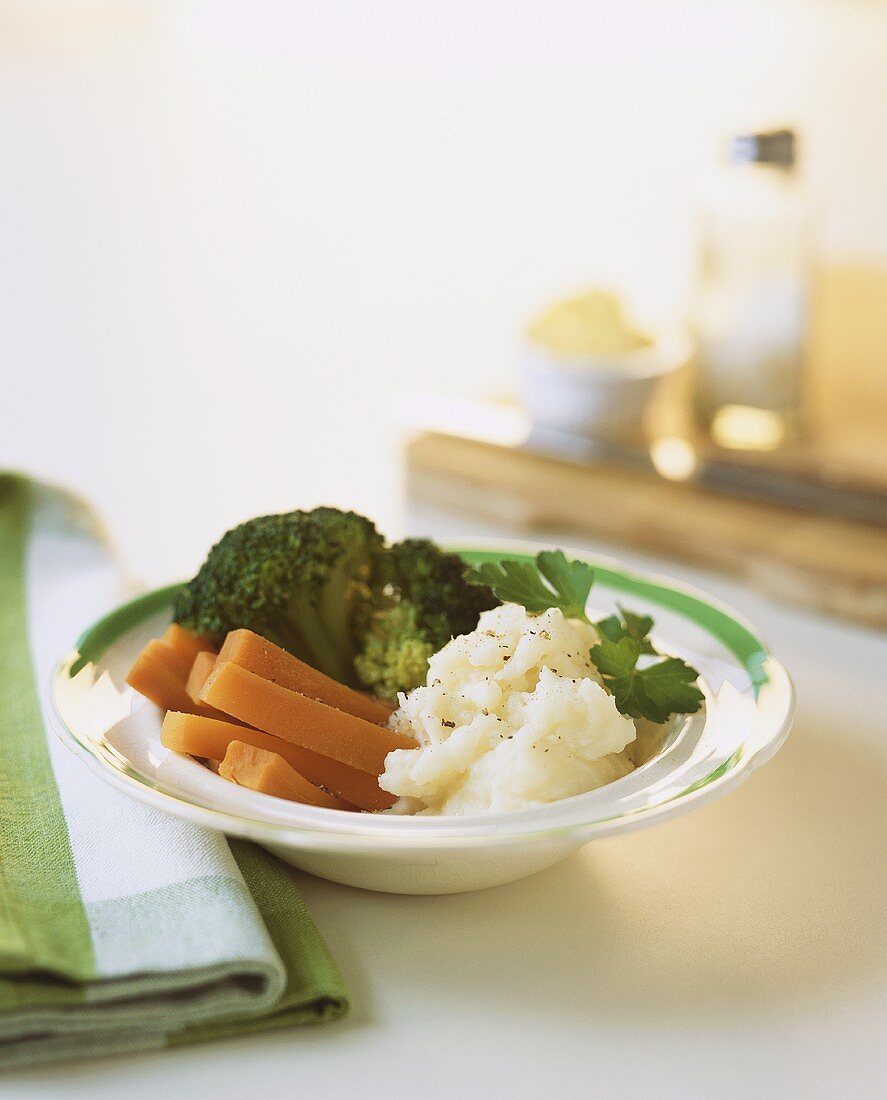 Steamed vegetables