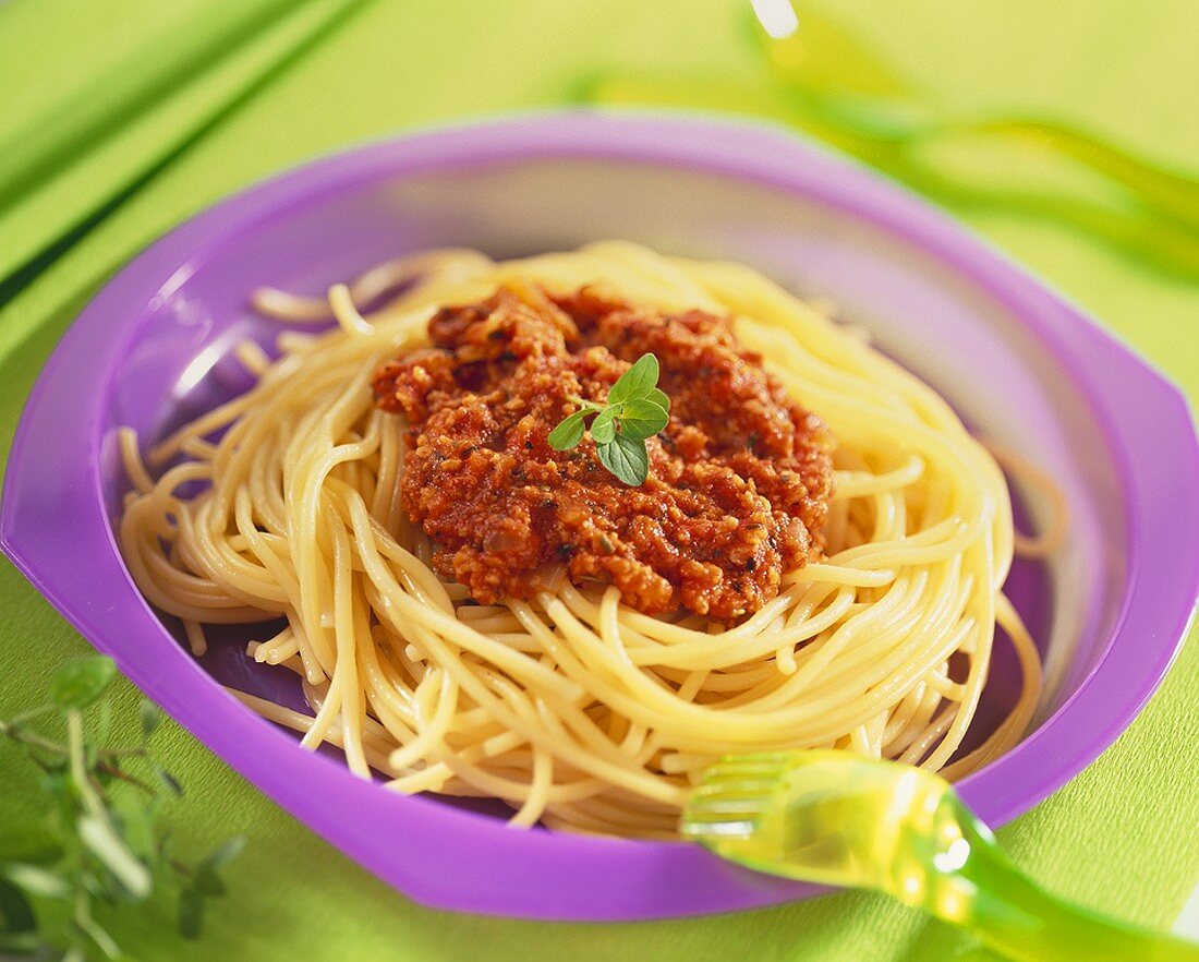 Spaghetti Bolognese für Kinder