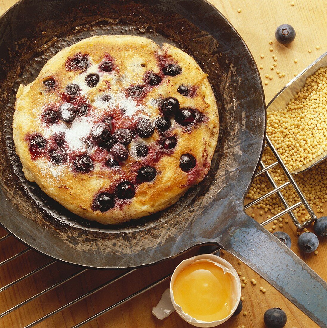 Blaubeerpfannkuchen