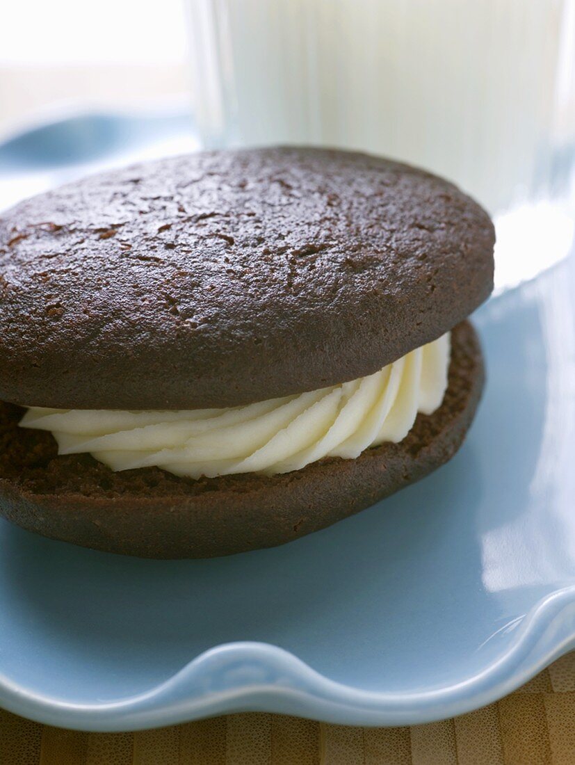 Whoopie Pie (gefüllte, runde Schokoladenküchlein, USA)