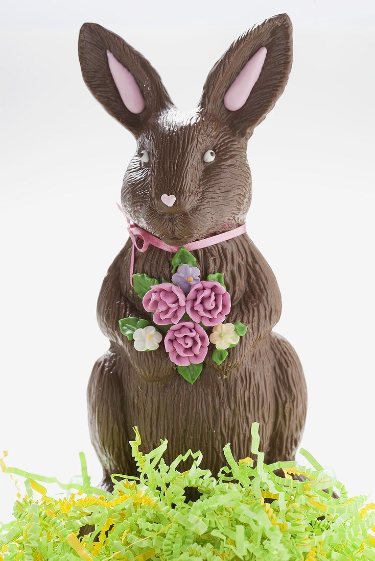 A chocolate Easter Bunny