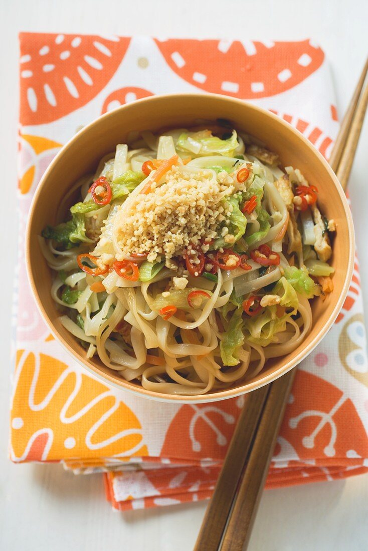 Spicy rice noodles