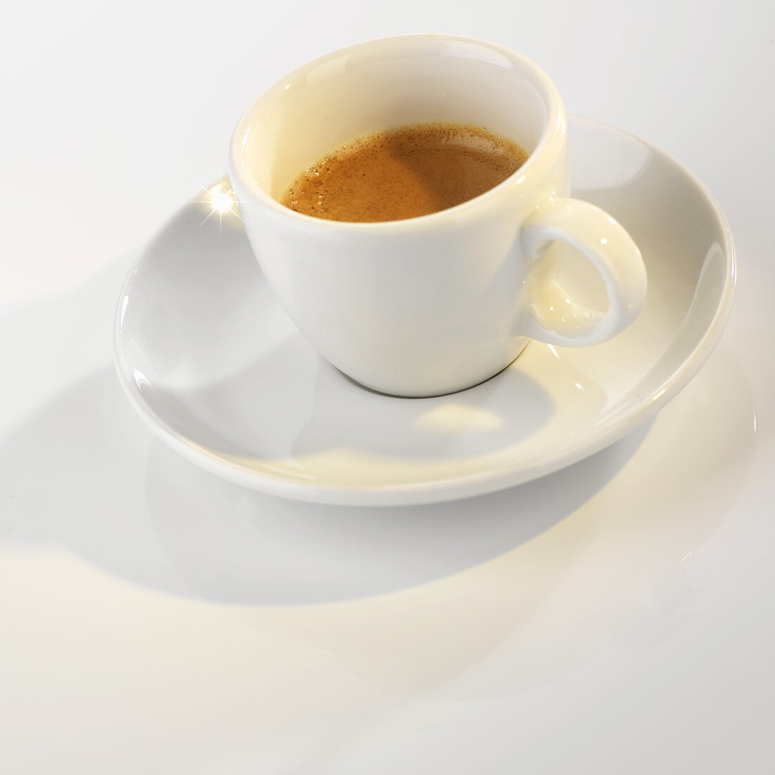 Eine Tasse Espresso