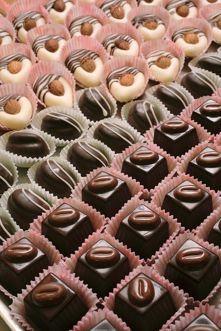 Many chocolates
