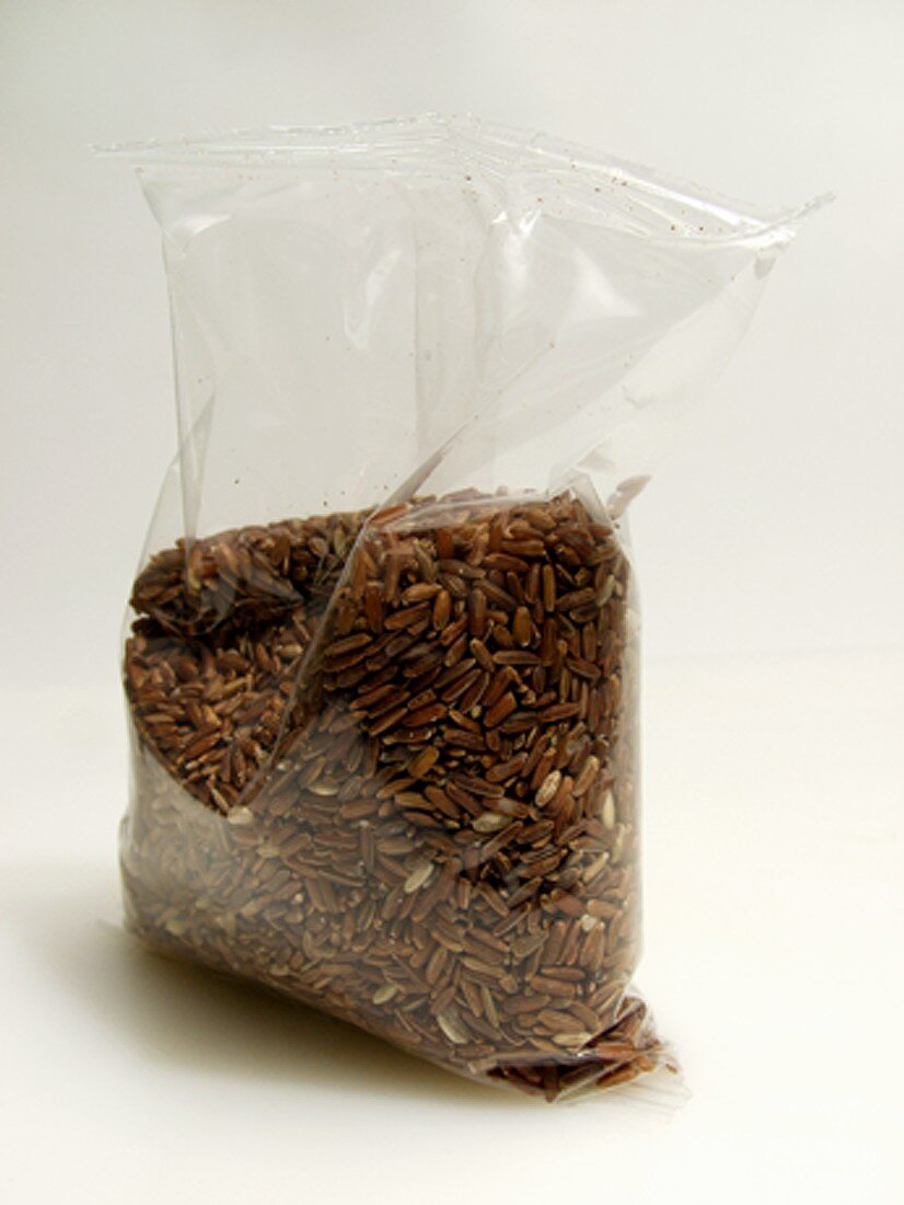 Red Rice in a Bag