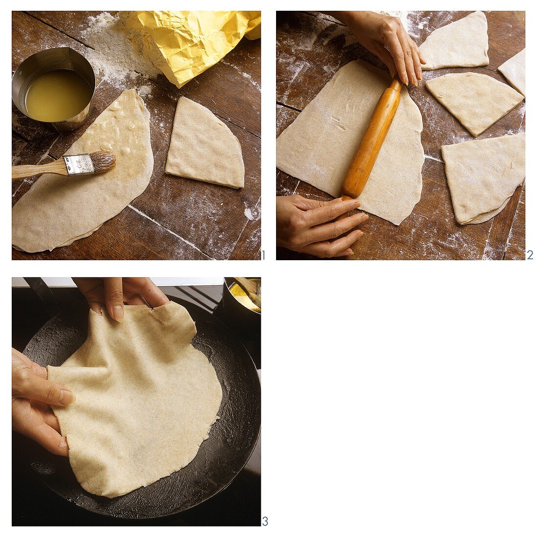 Making layered bread