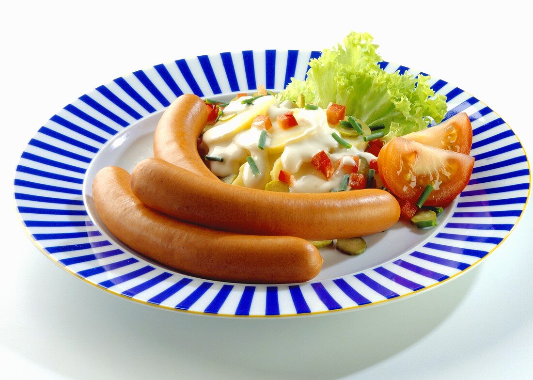 Wiener Würstchen mit Kartoffelsalat