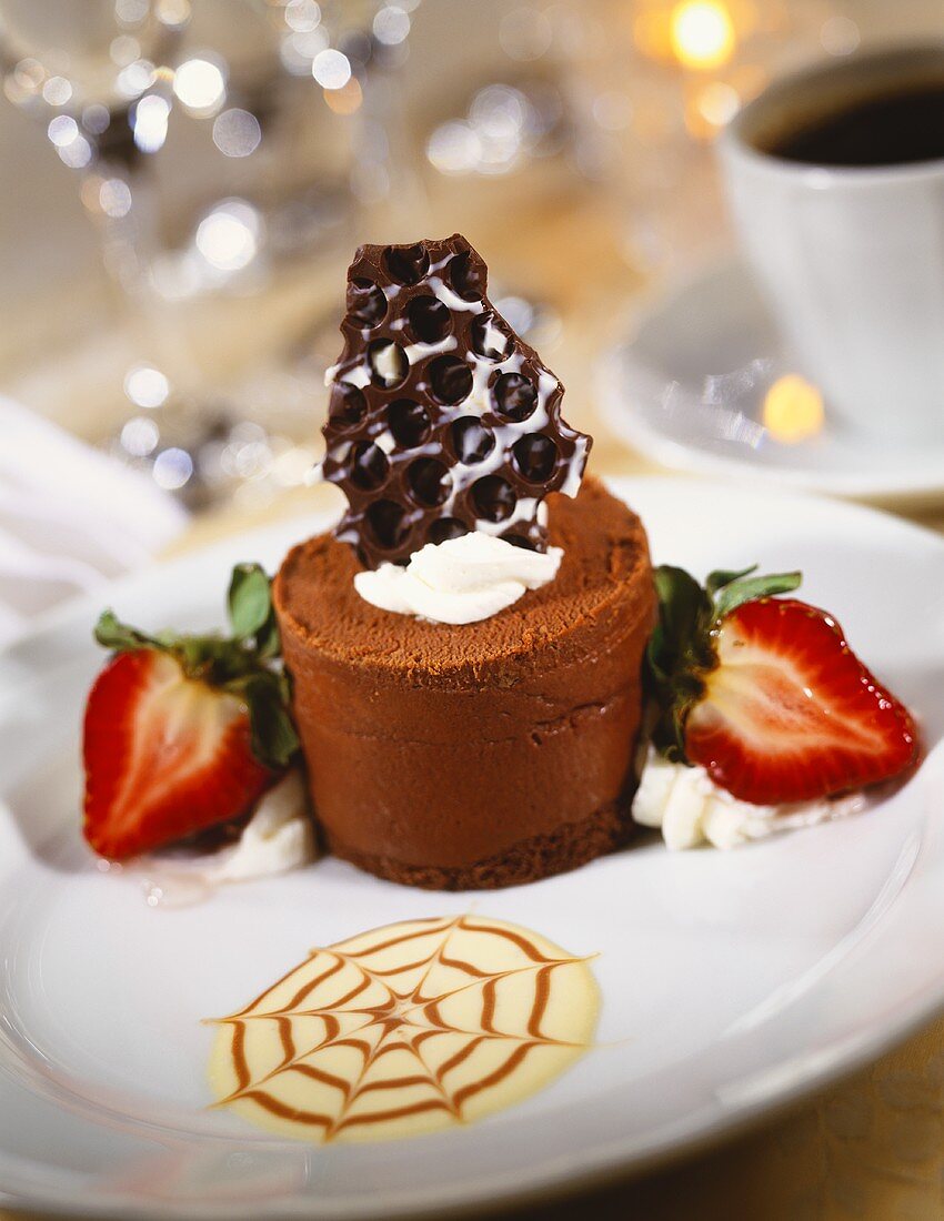 Elegant Chocolate Mousse Dessert