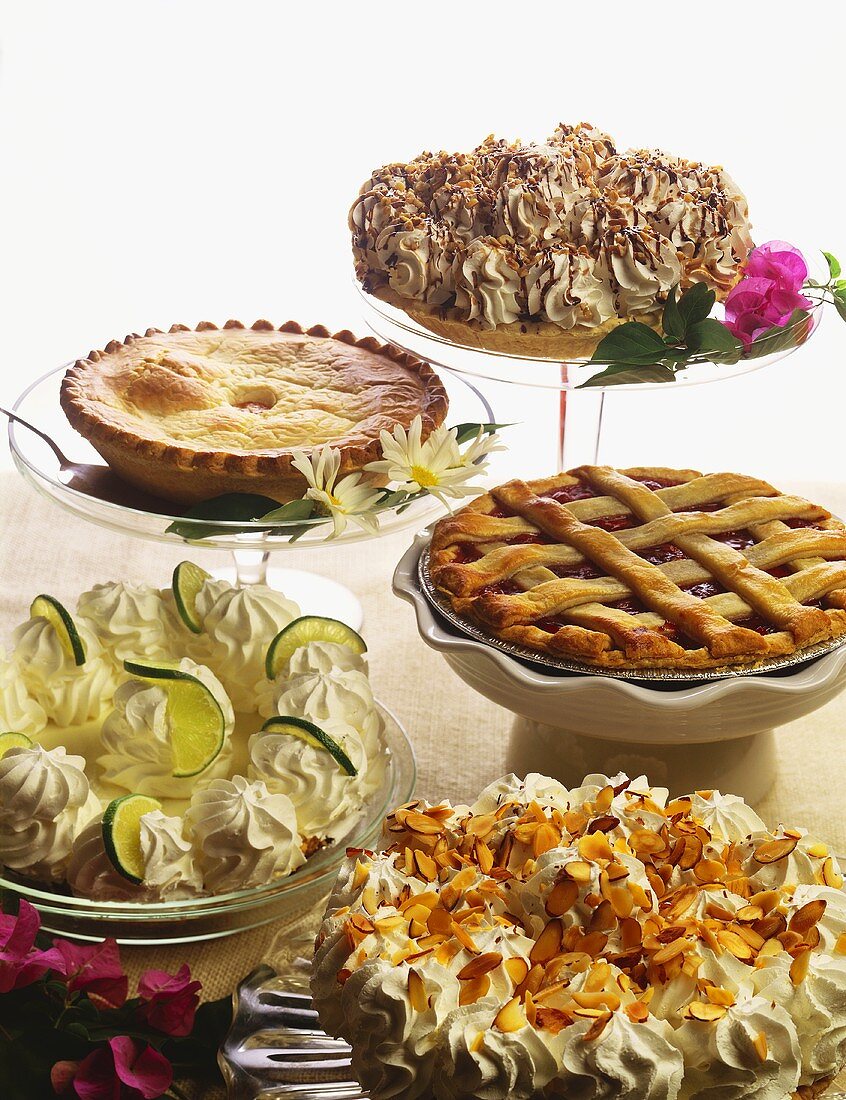 Five Assorted Desserts