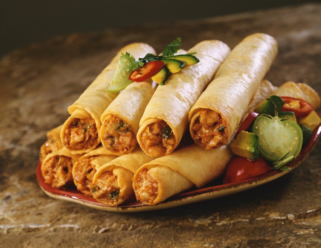 Plate of Taquitos