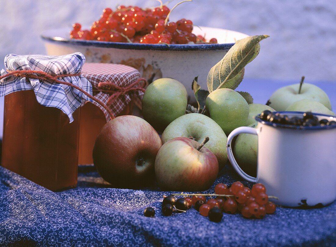 Johannisbeer-Apfel-Marmelade