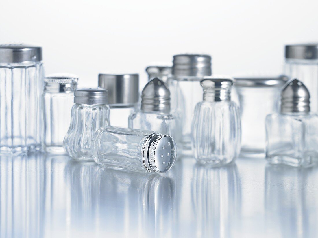 Various salt shakers