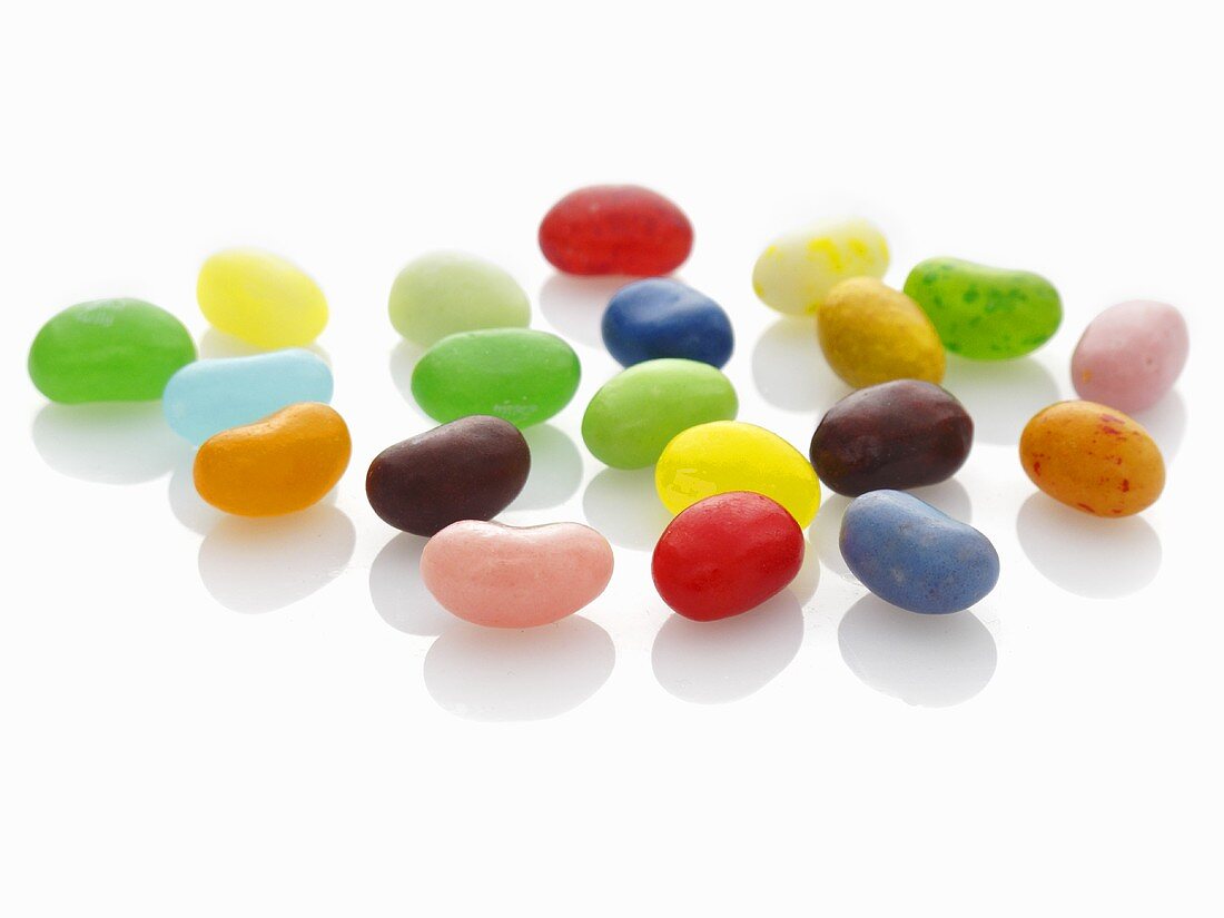 Viele bunte Jelly Beans